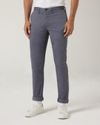 Ultra Slim Stretch Cotton Chino, Anthracite, hi-res